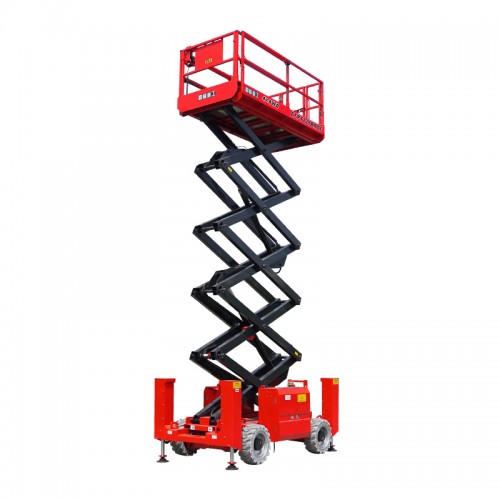 CFPT1218RTE – Rough Terrain Scissor Lifts With Outriggers