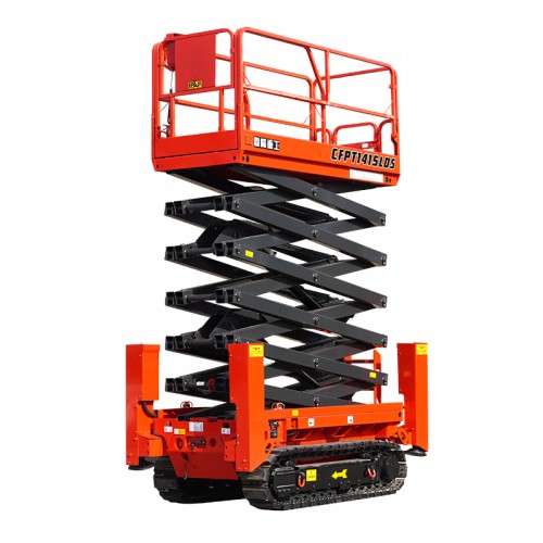 CFPT1415LDS – Crawler Scissor Lifts With Outriggers