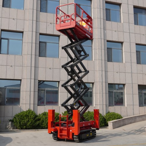 CFPT1015LDS – Crawler Scissor Lifts With Outriggers